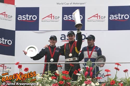 Podium Feature race